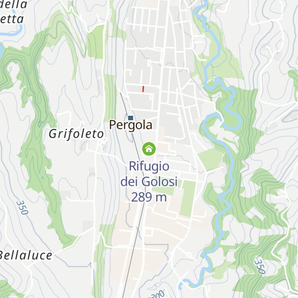 Map of Rifugio dei Golosi