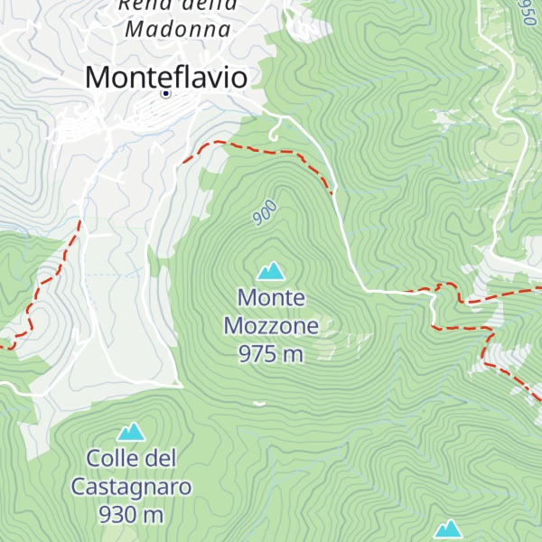 Map of Monte Mozzone