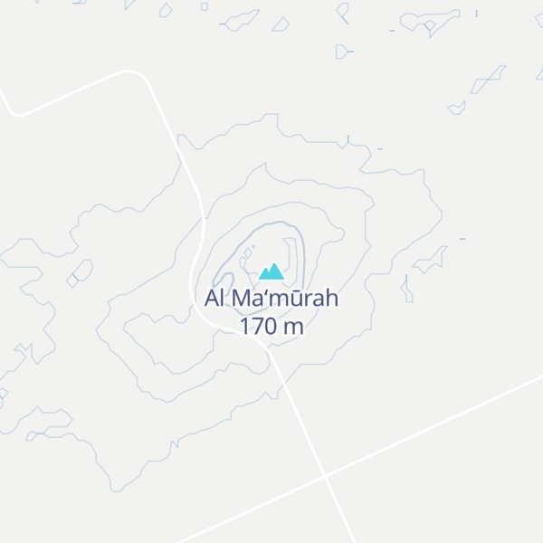 Map of Al Ma‘mūrah
