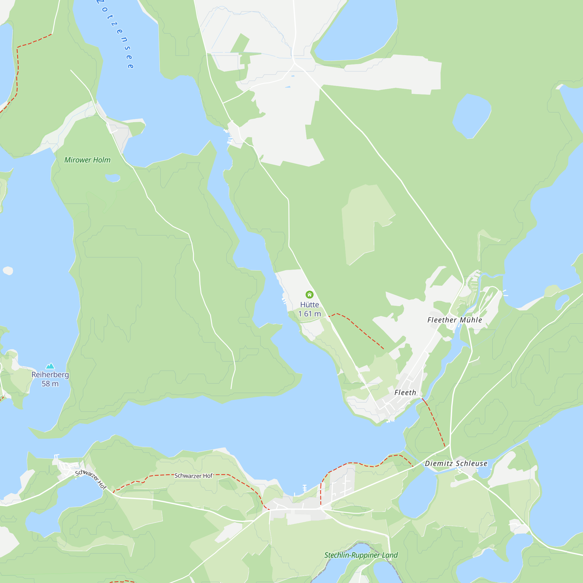 Hütte 9 map