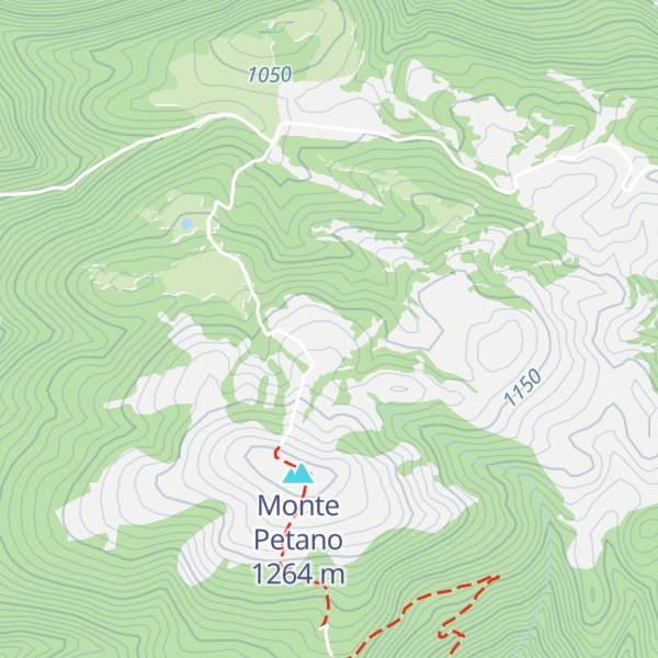 Map of Rifugio Monte Petano