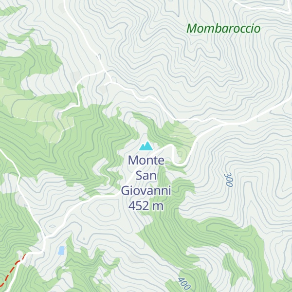 Map of Monte San Giovanni