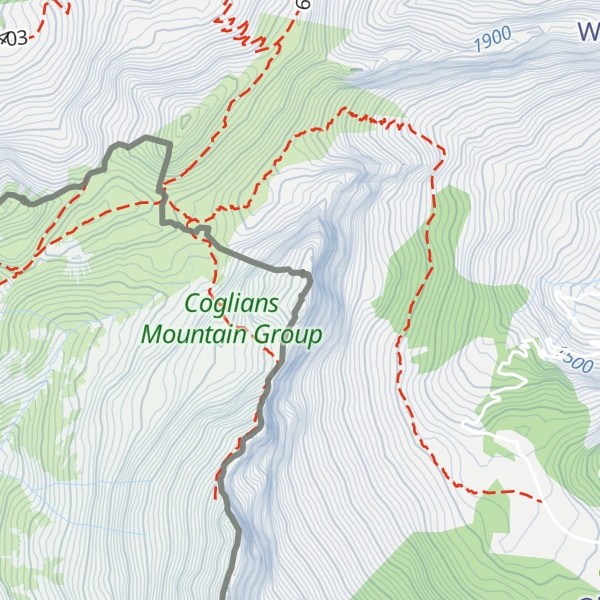 Map of Biegenköpfe nord