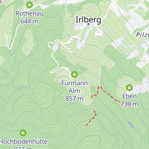 Map of Fürmann Alm