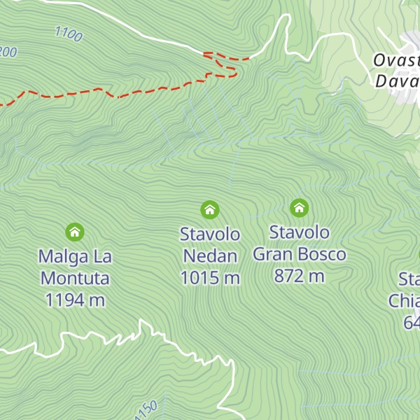 Map of Stavolo Nedan