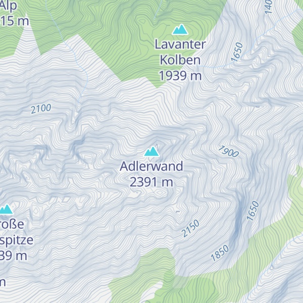 Map of Adlerwand