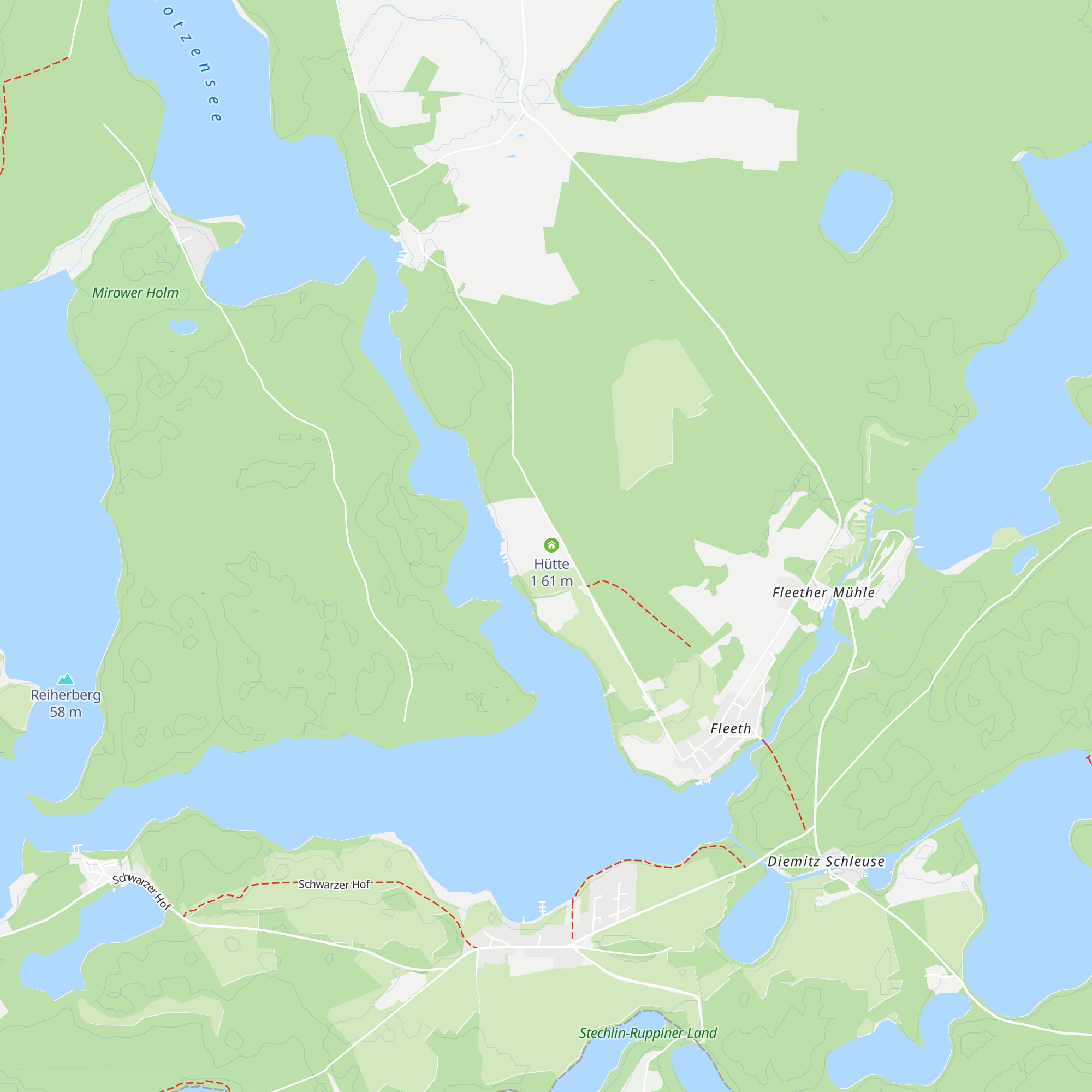 Hütte 4 map