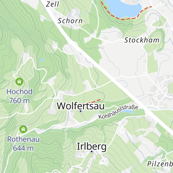 Map of Hütten