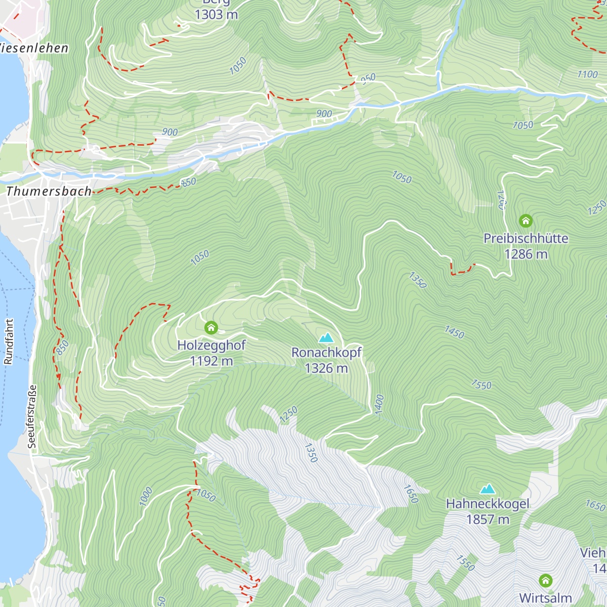 Enzianhütte map