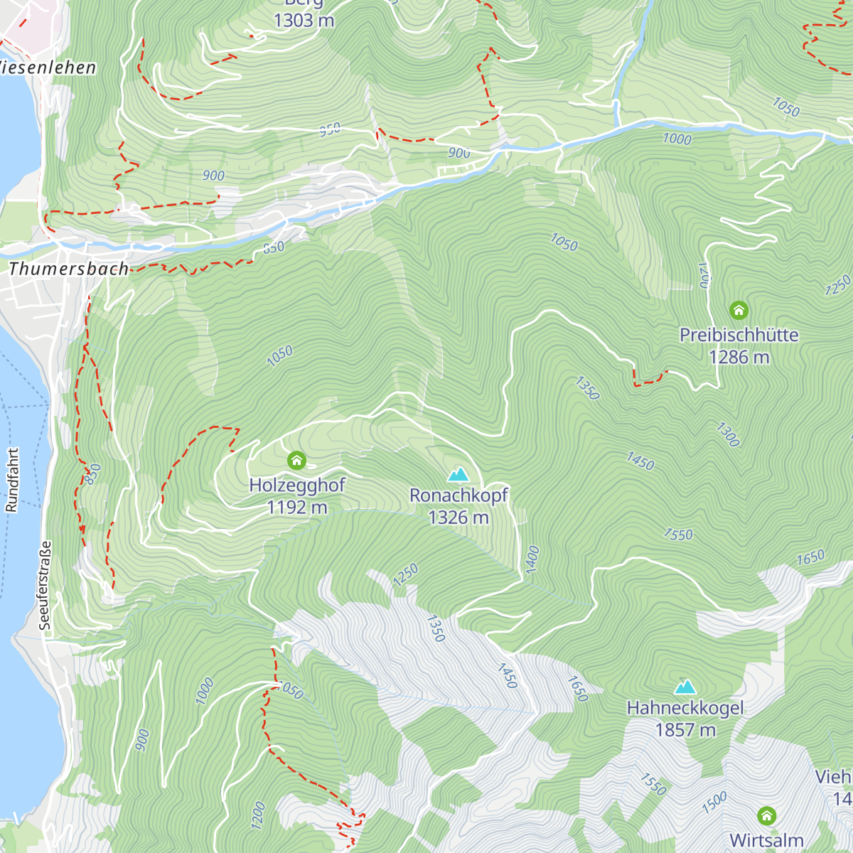 Enzianhütte map
