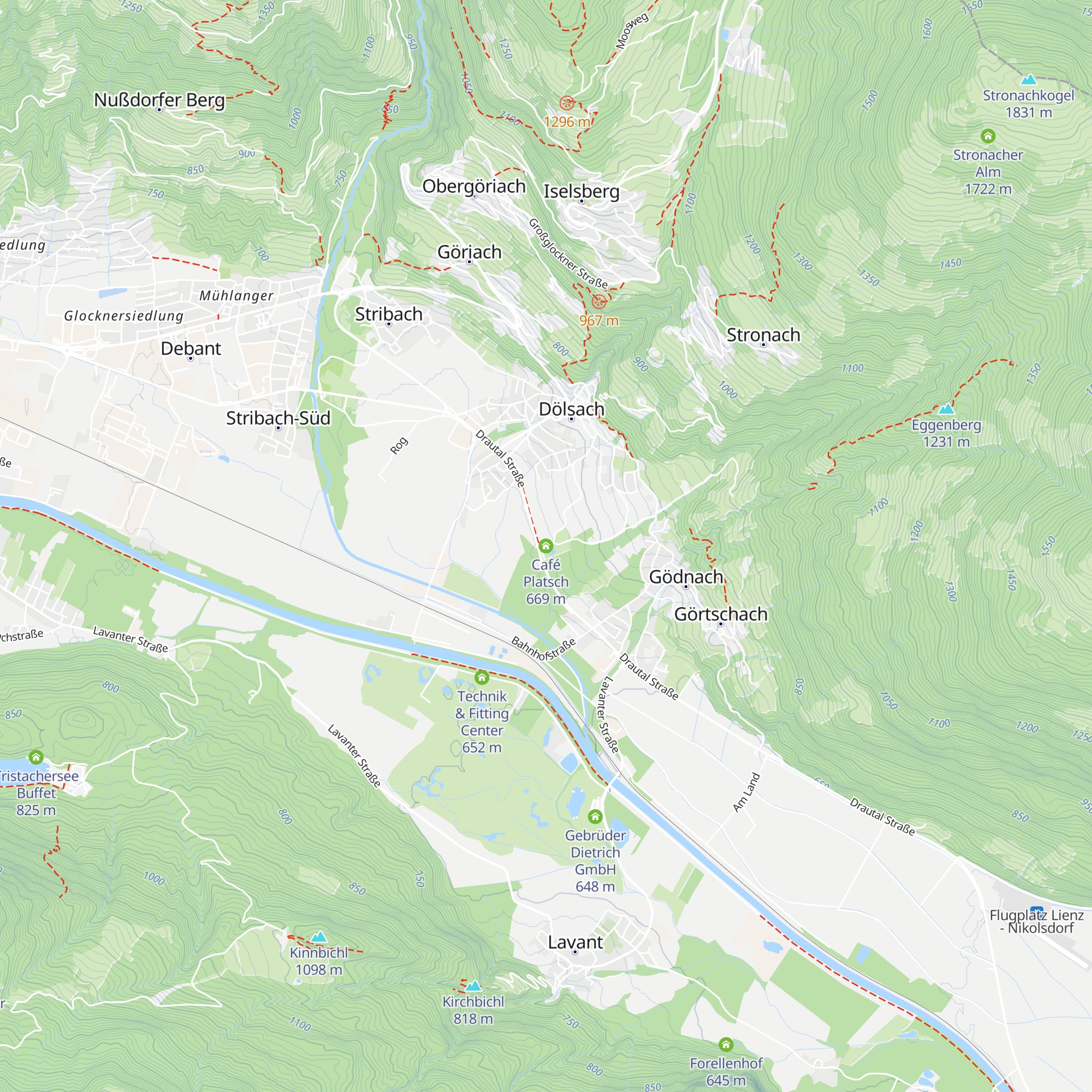 Café Platsch map