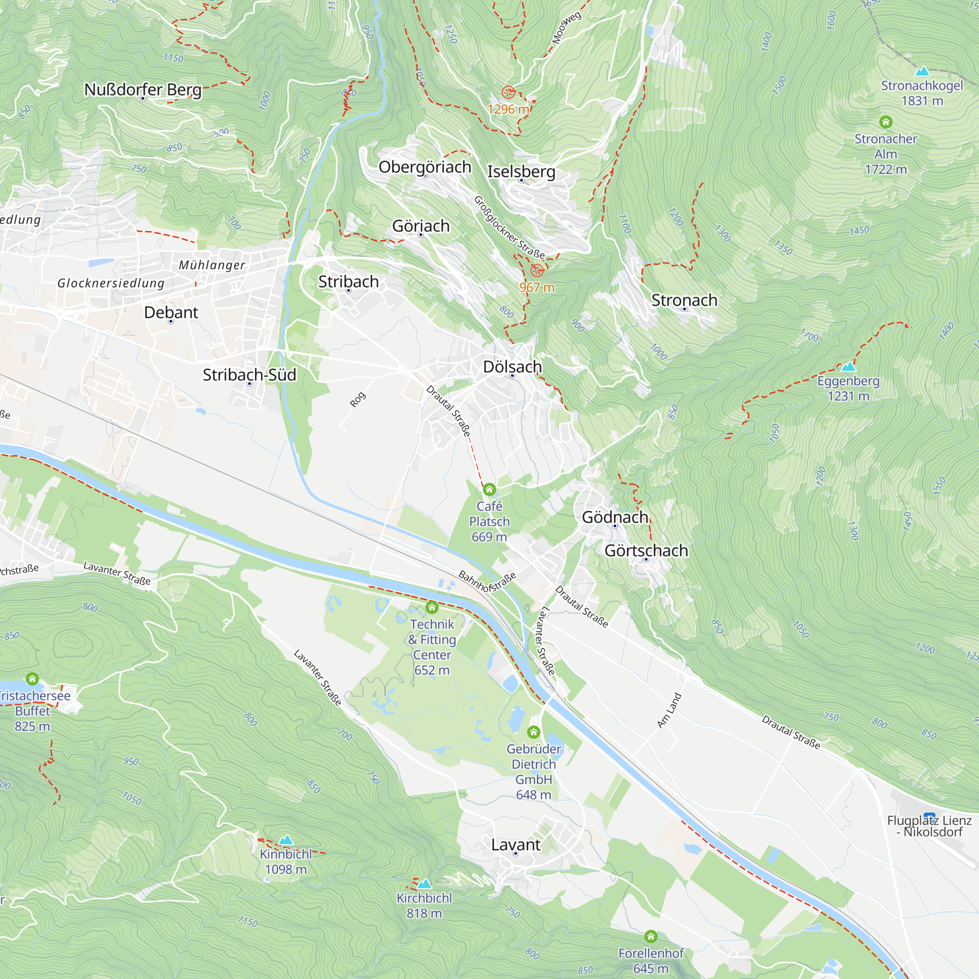 Café Platsch map