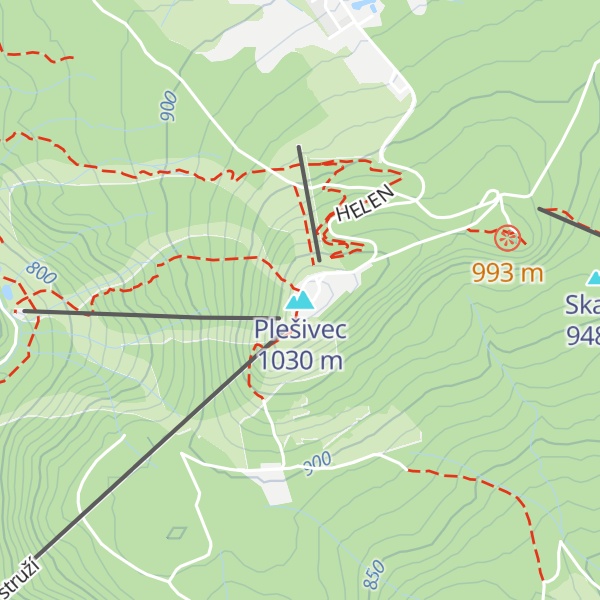 Map of Plešivec