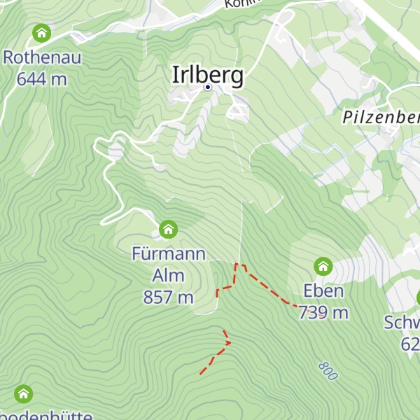 Map of Mehlteuer