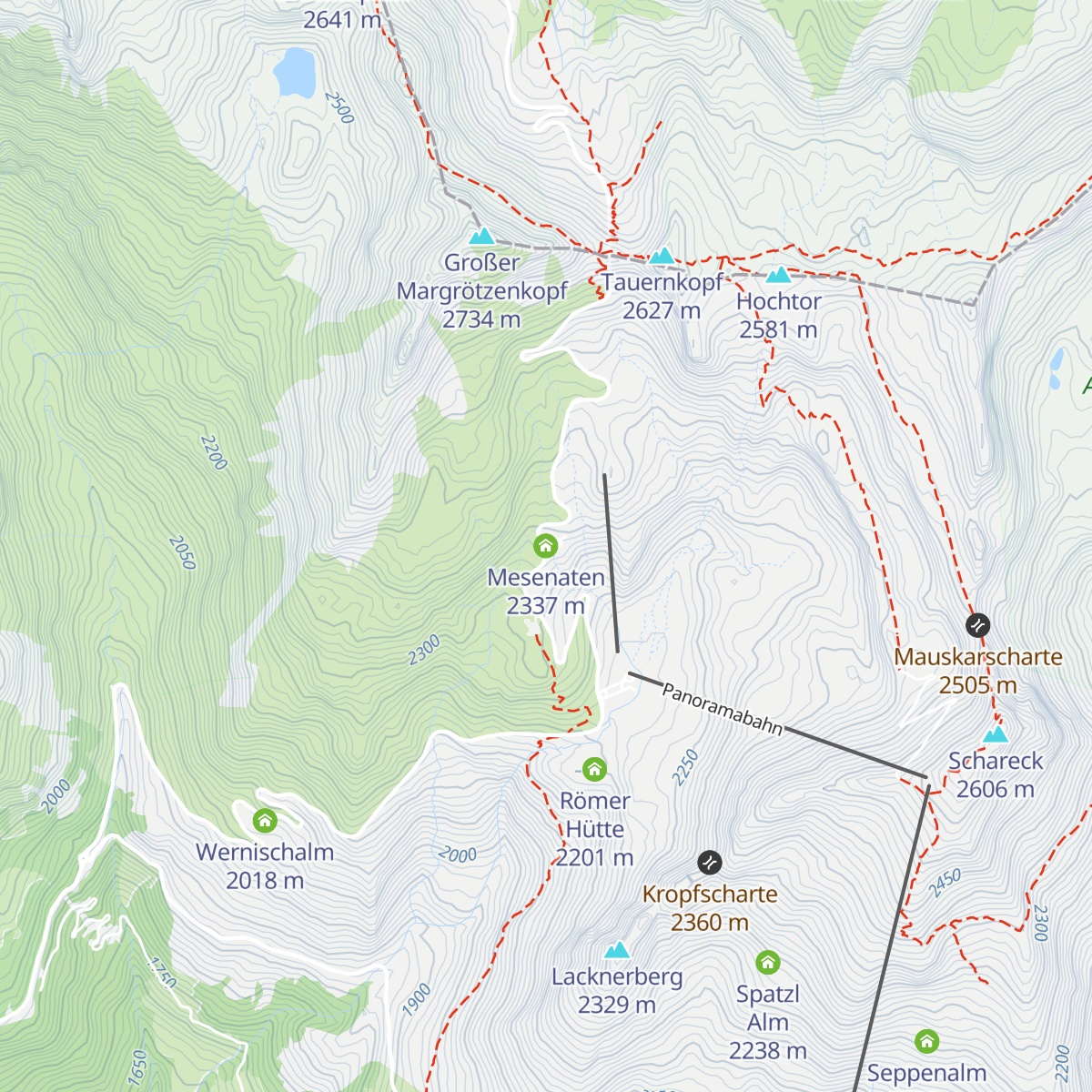 Mesenaten map