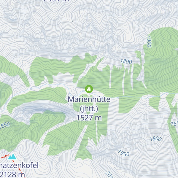 Map of Marienhütte (jhtt.)