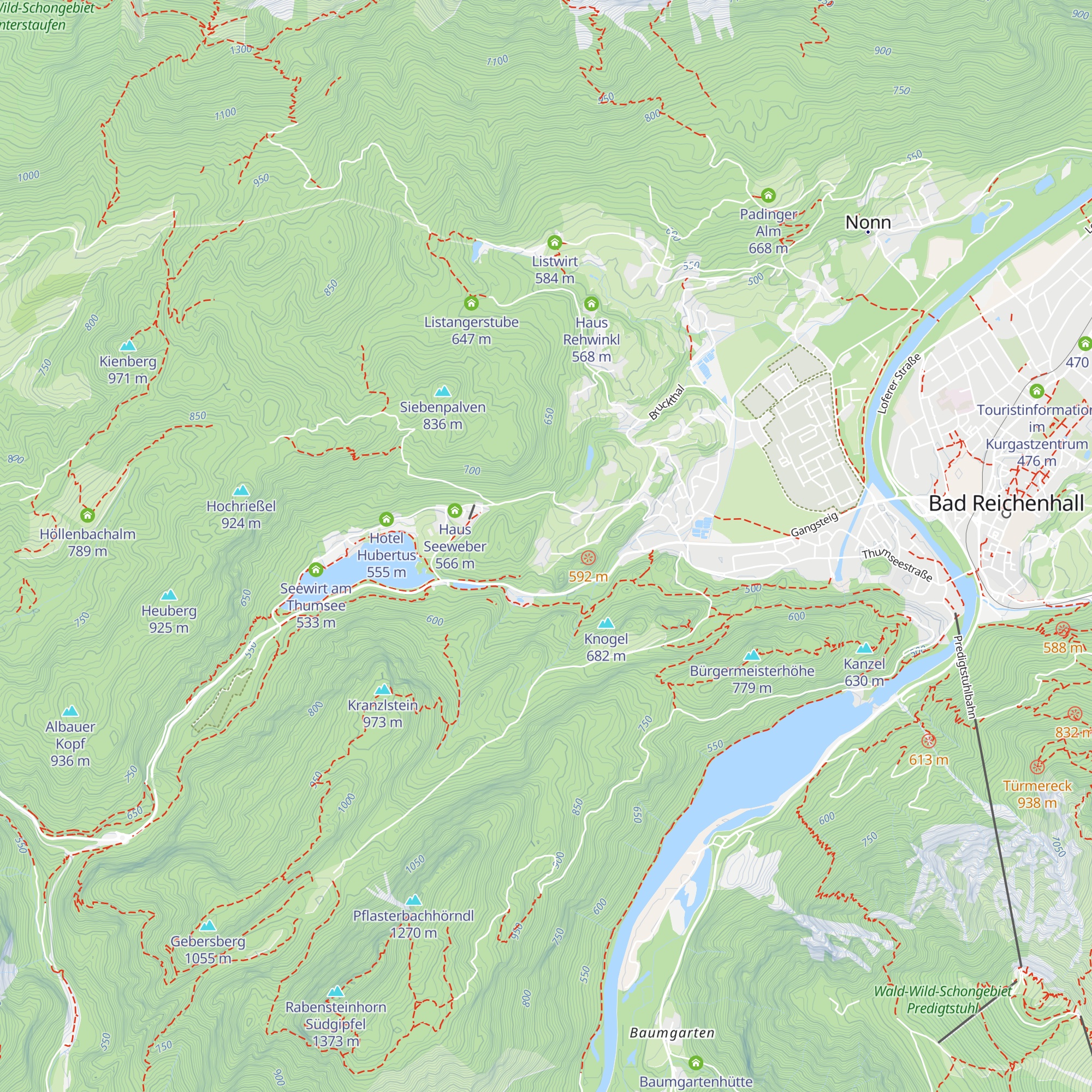 Mesnerbauer map