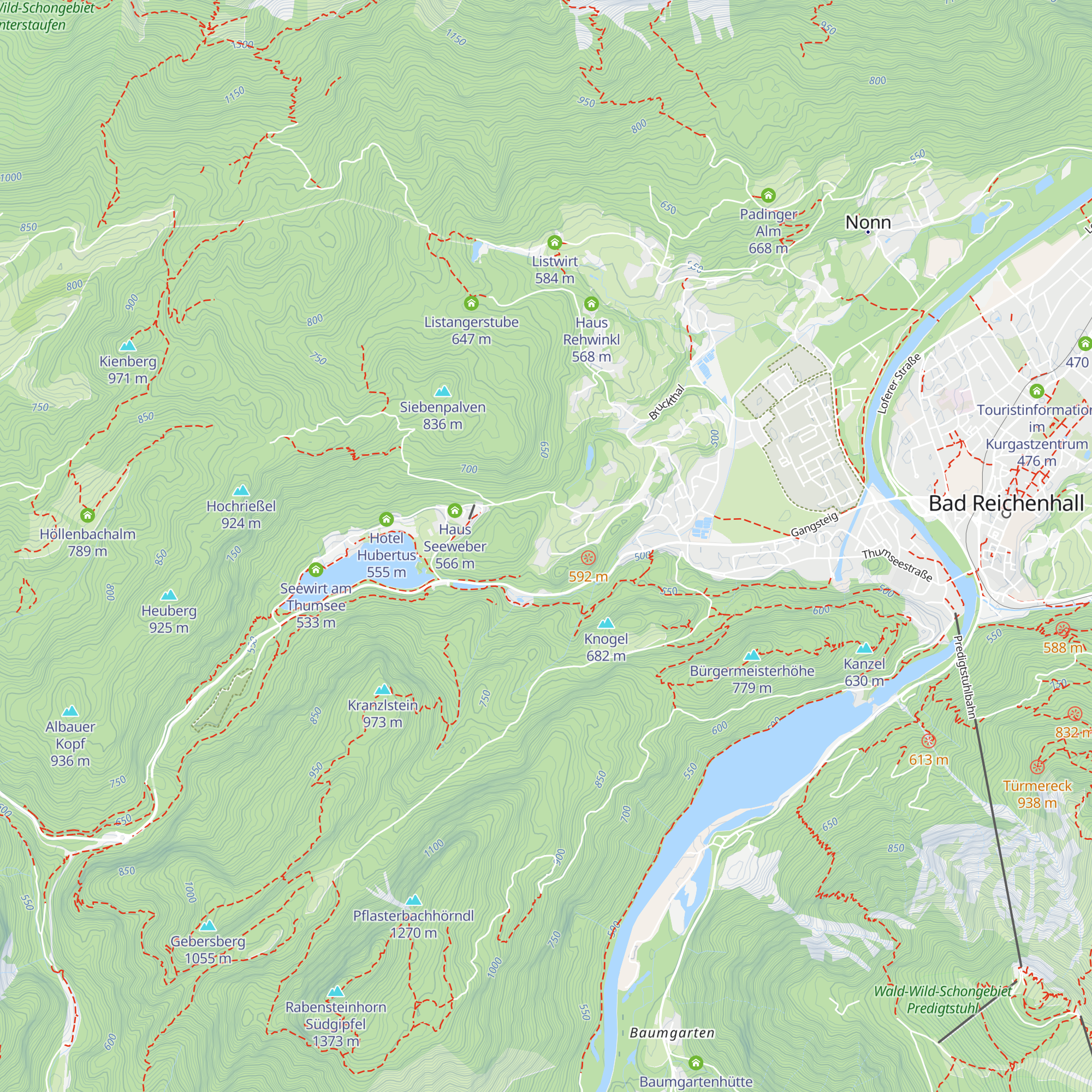 Mesnerbauer map