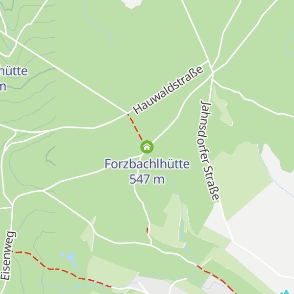 Map of Forzbachlhütte