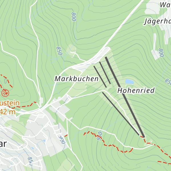 Map of Bergwachthütte