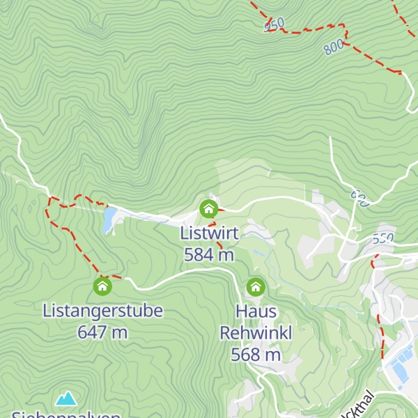 Map of Listwirt