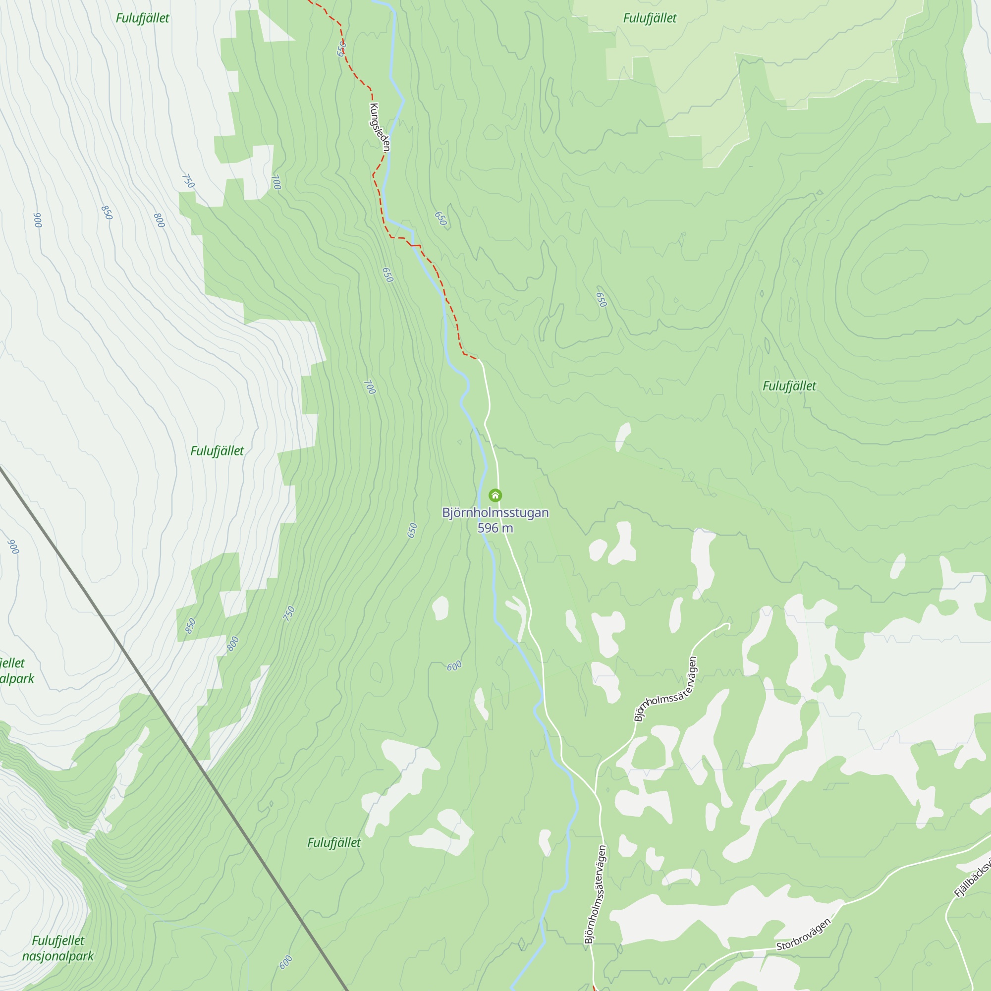 Björnholmsstugan map