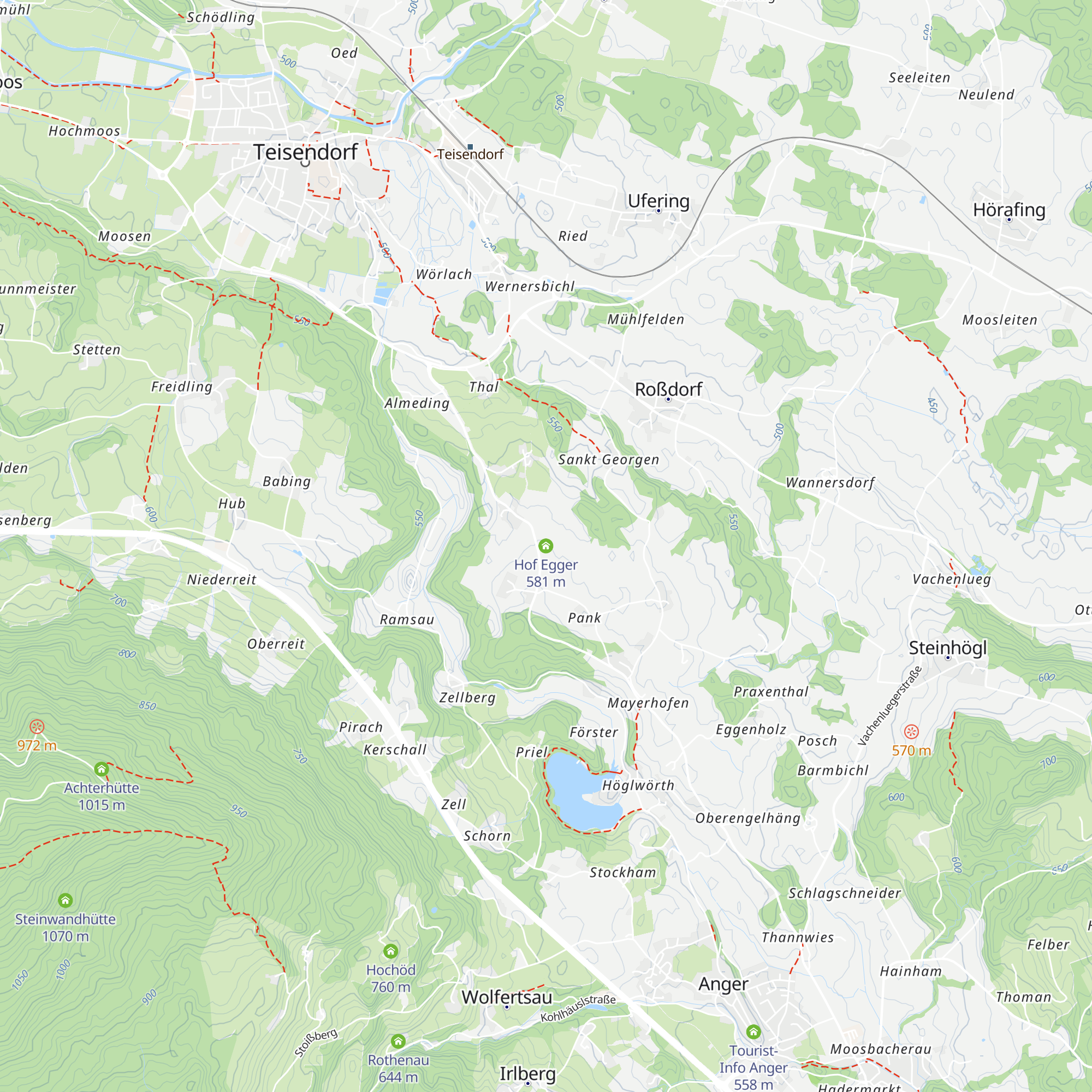 Hof Egger map