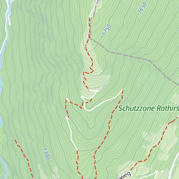 Map of Lugger Alm
