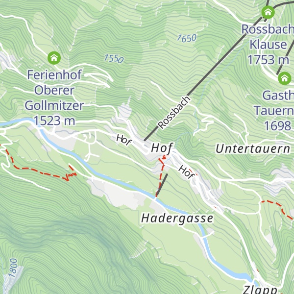 Map of Dorfstüberl