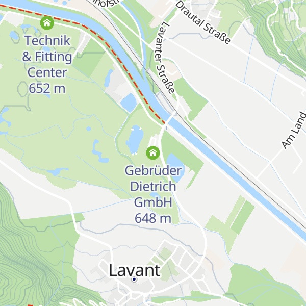 Map of Gebrüder Dietrich GmbH