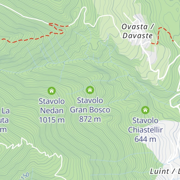 Map of Stavolo Gran Bosco