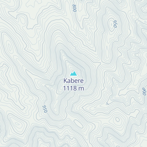 Map of Kabere