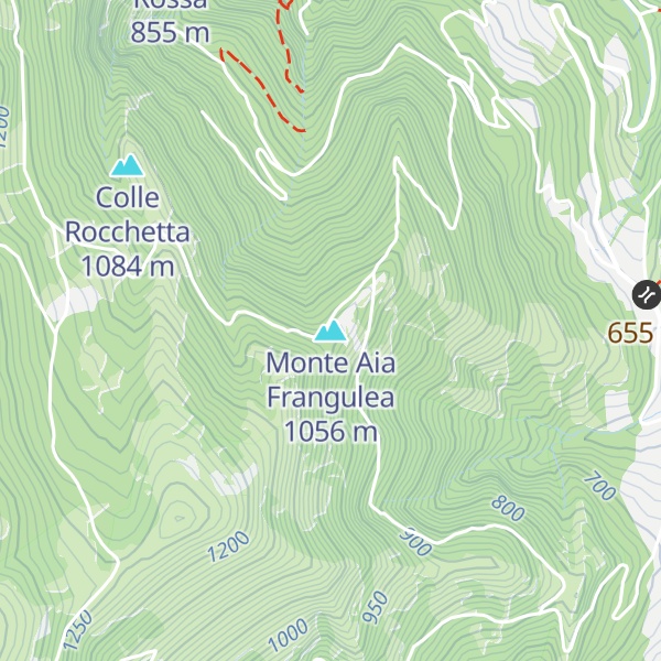 Map of Monte Aia Frangulea