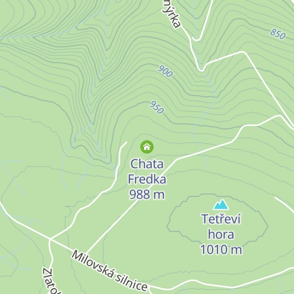 Map of Chata Fredka