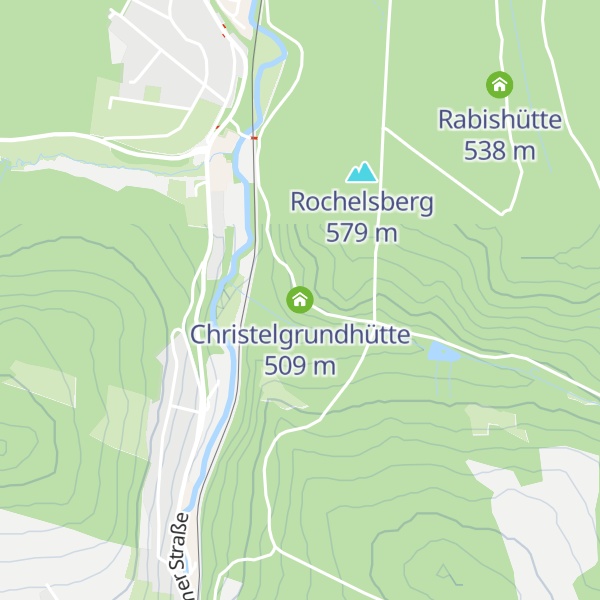 Map of Christelgrundhütte