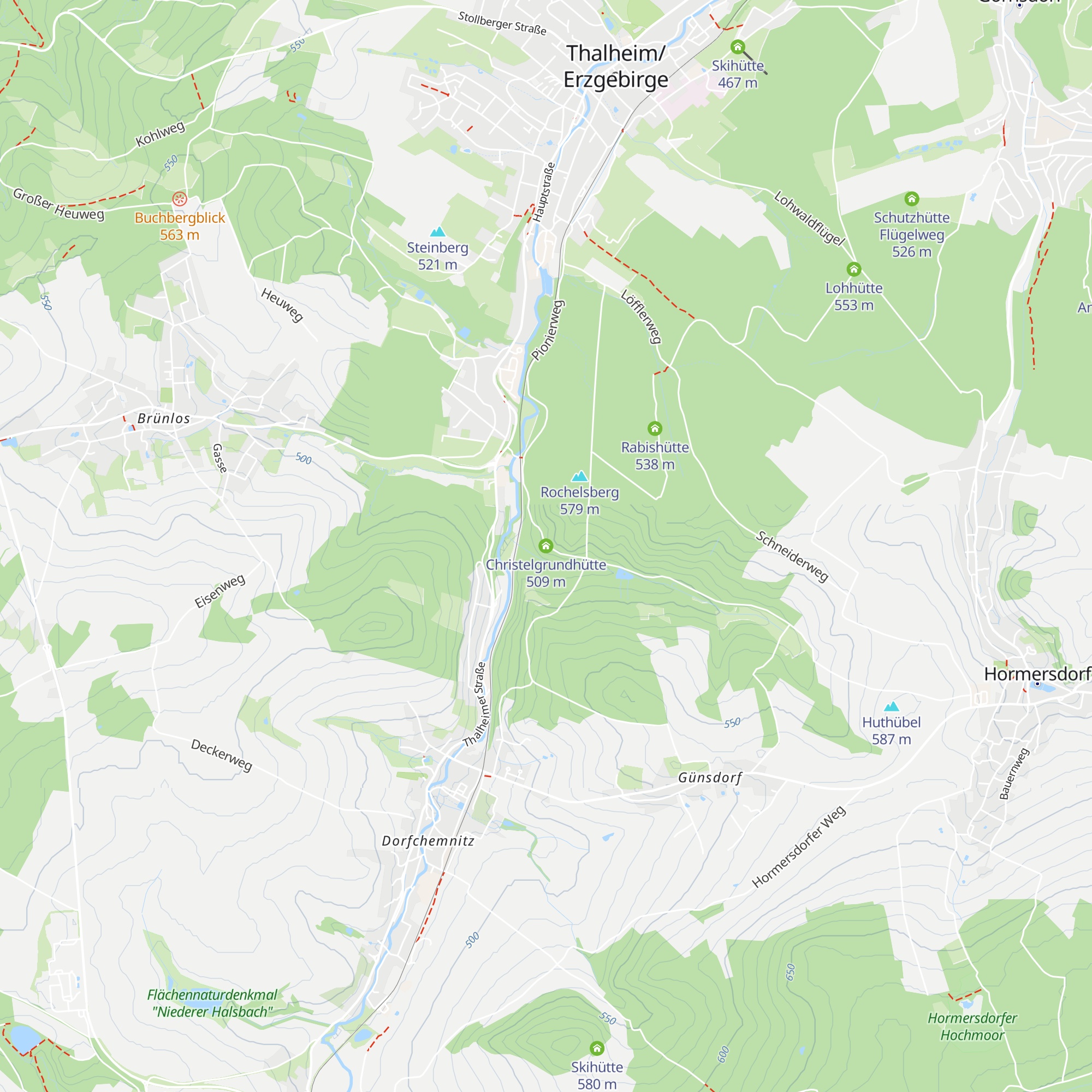 Christelgrundhütte map