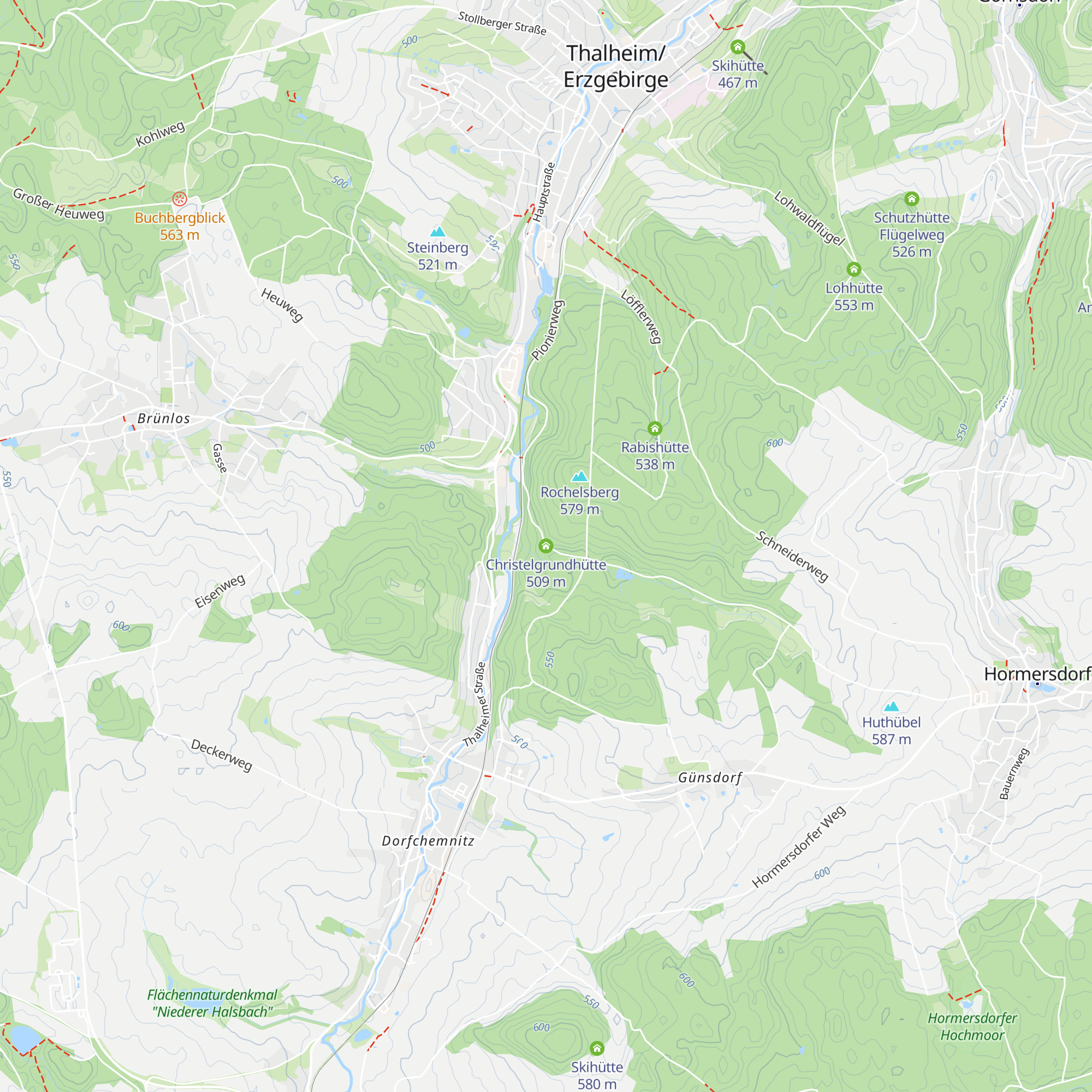 Christelgrundhütte map