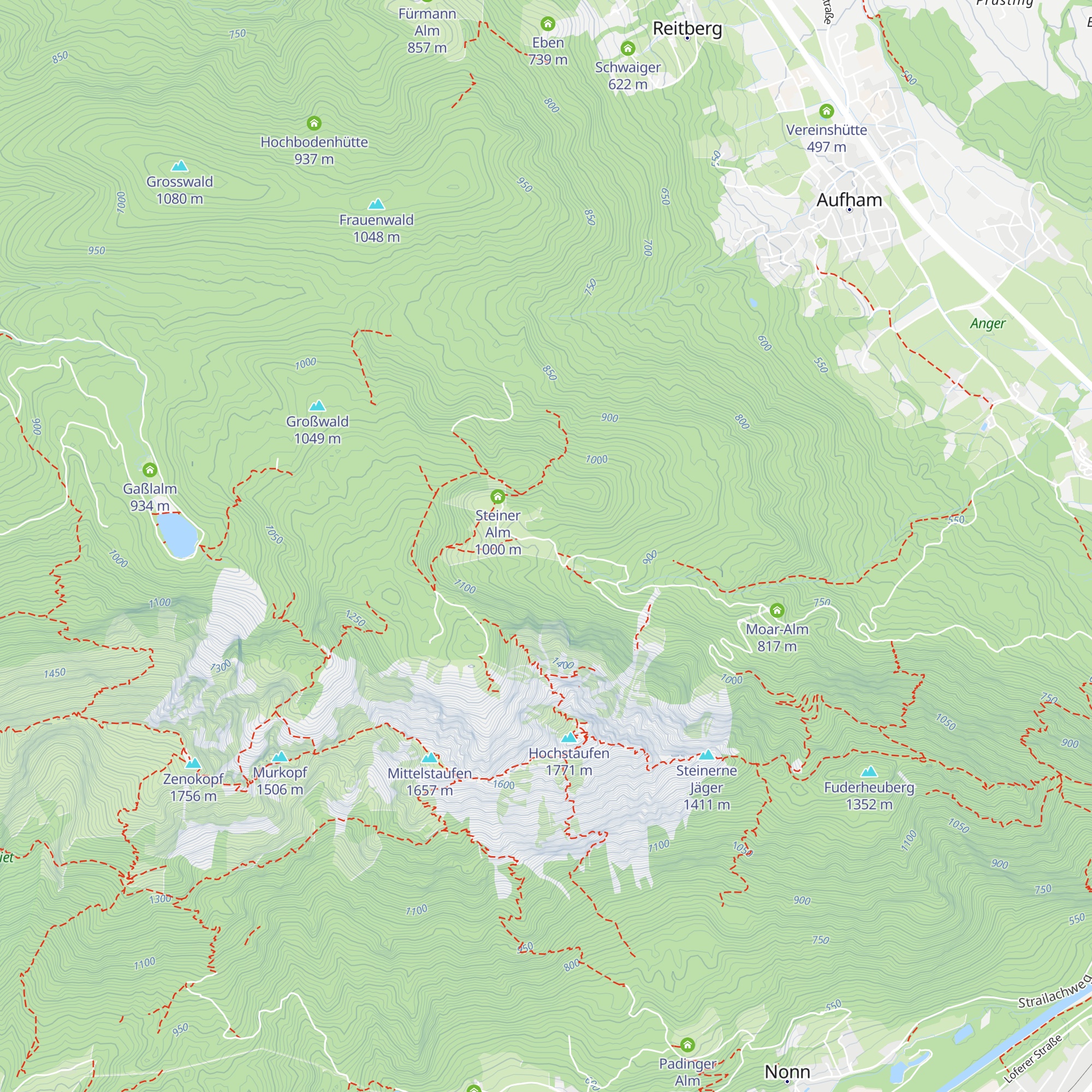 Kochalm map