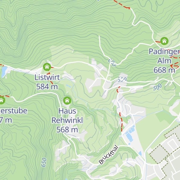 Map of Niederalm