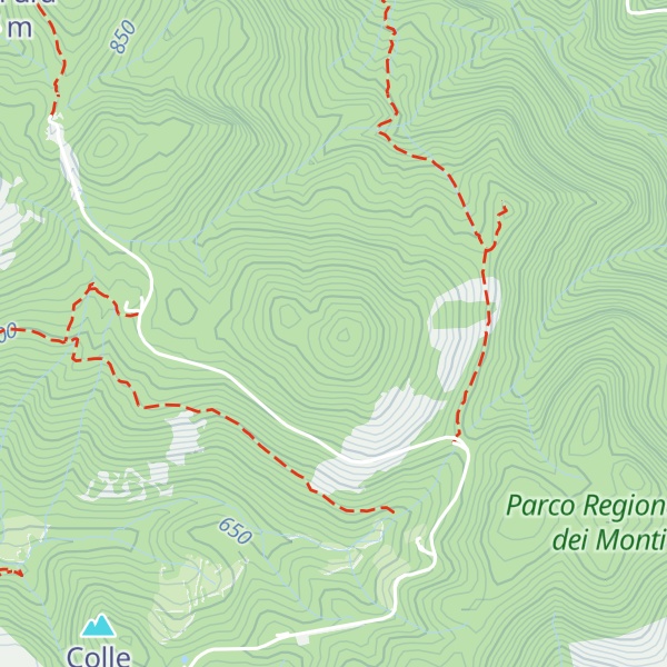 Map of Monte Arcaro