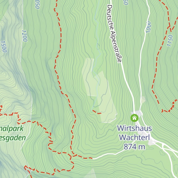 Map of Untere Schwarzbachalm