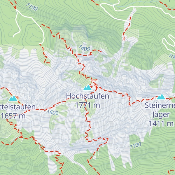 Map of Hochstaufen