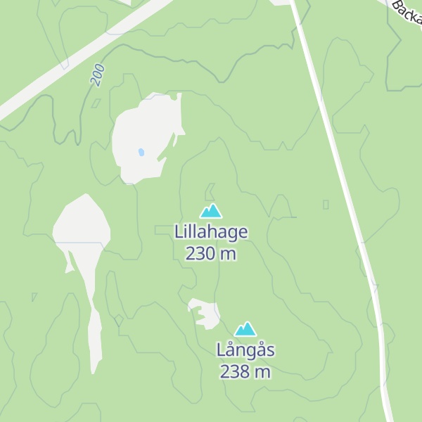 Map of Lillahage