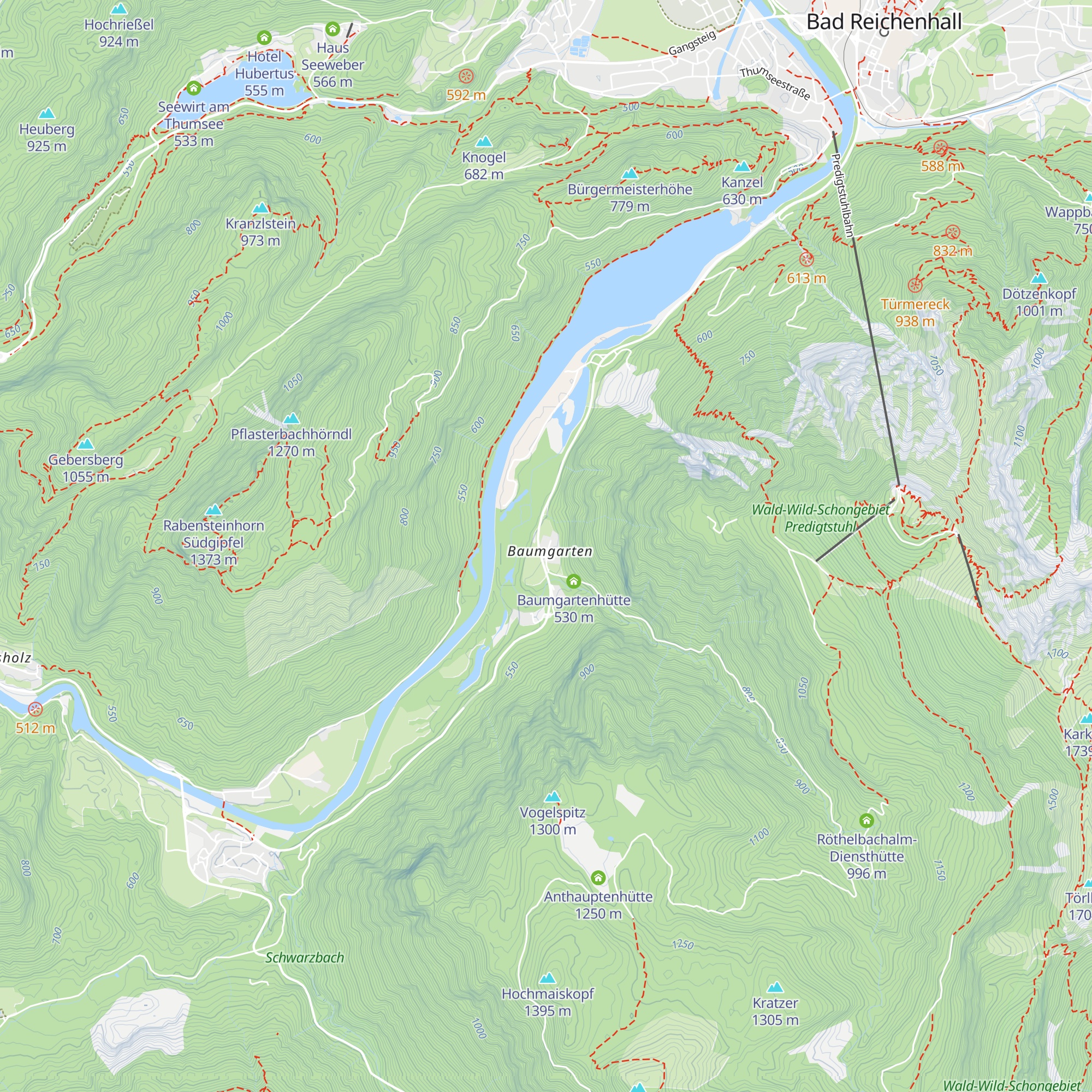 Gasthaus Baumgarten map