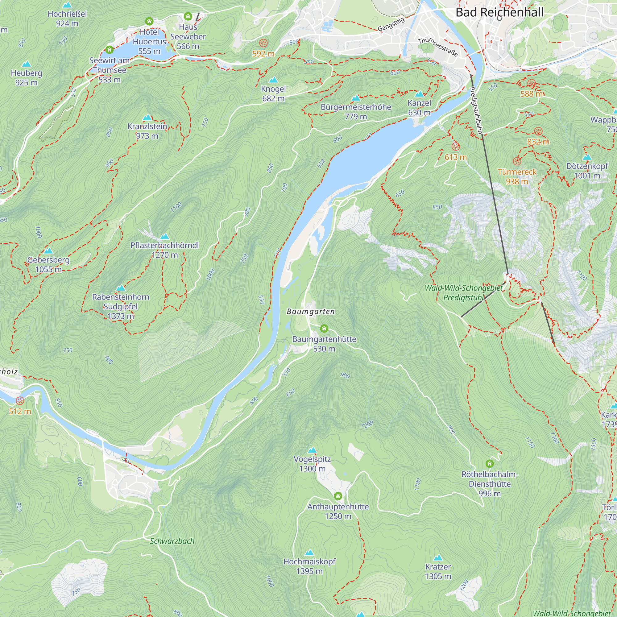 Gasthaus Baumgarten map