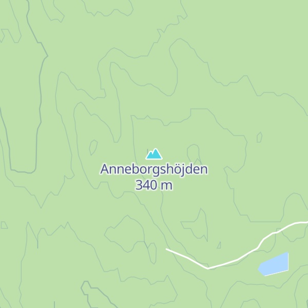 Map of Anneborgshöjden