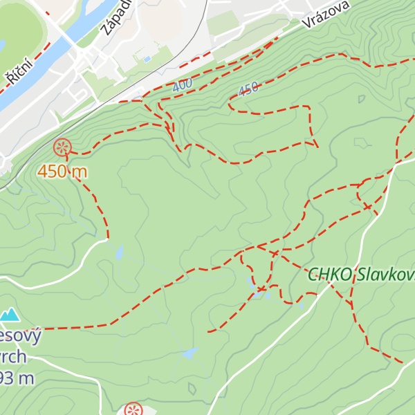 Map of Chata Jezdecká