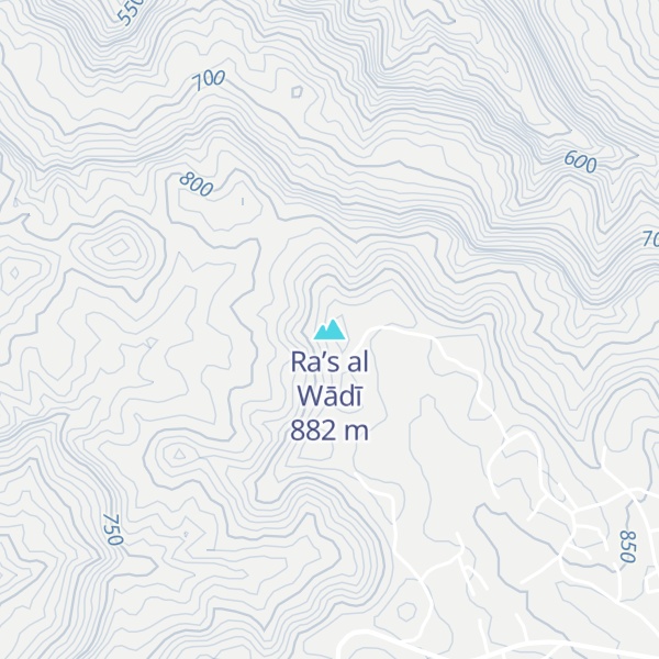 Map of Ra’s al Wādī