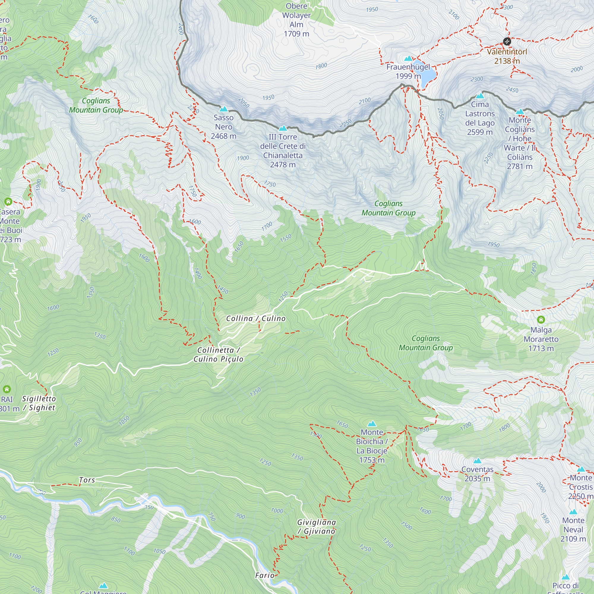 Edelweiss map