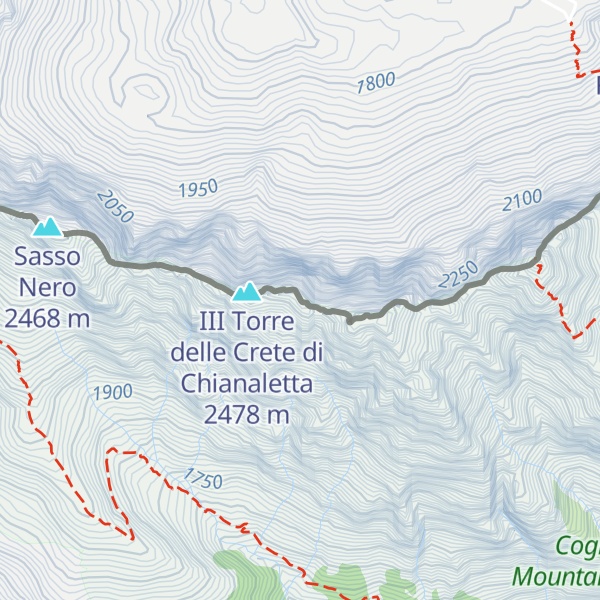 Map of I Torre delle Crete di Chianaletta